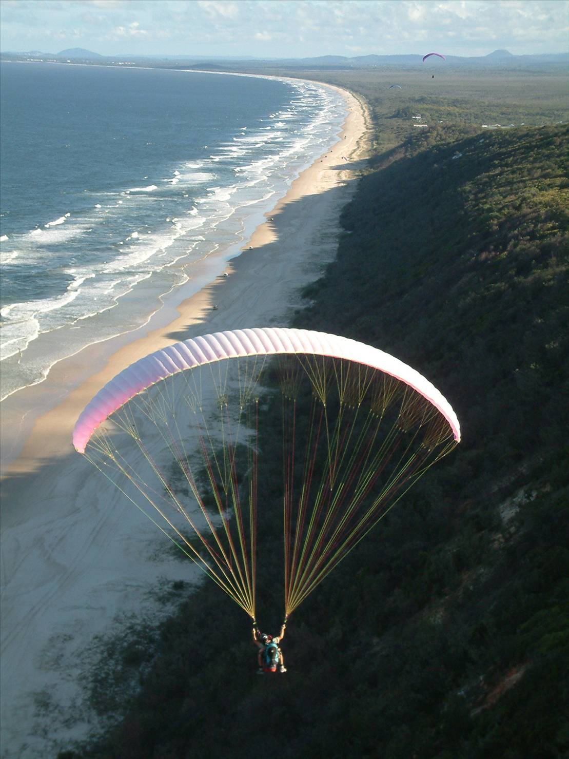 Perfect day, Craig with tadem over Teawah