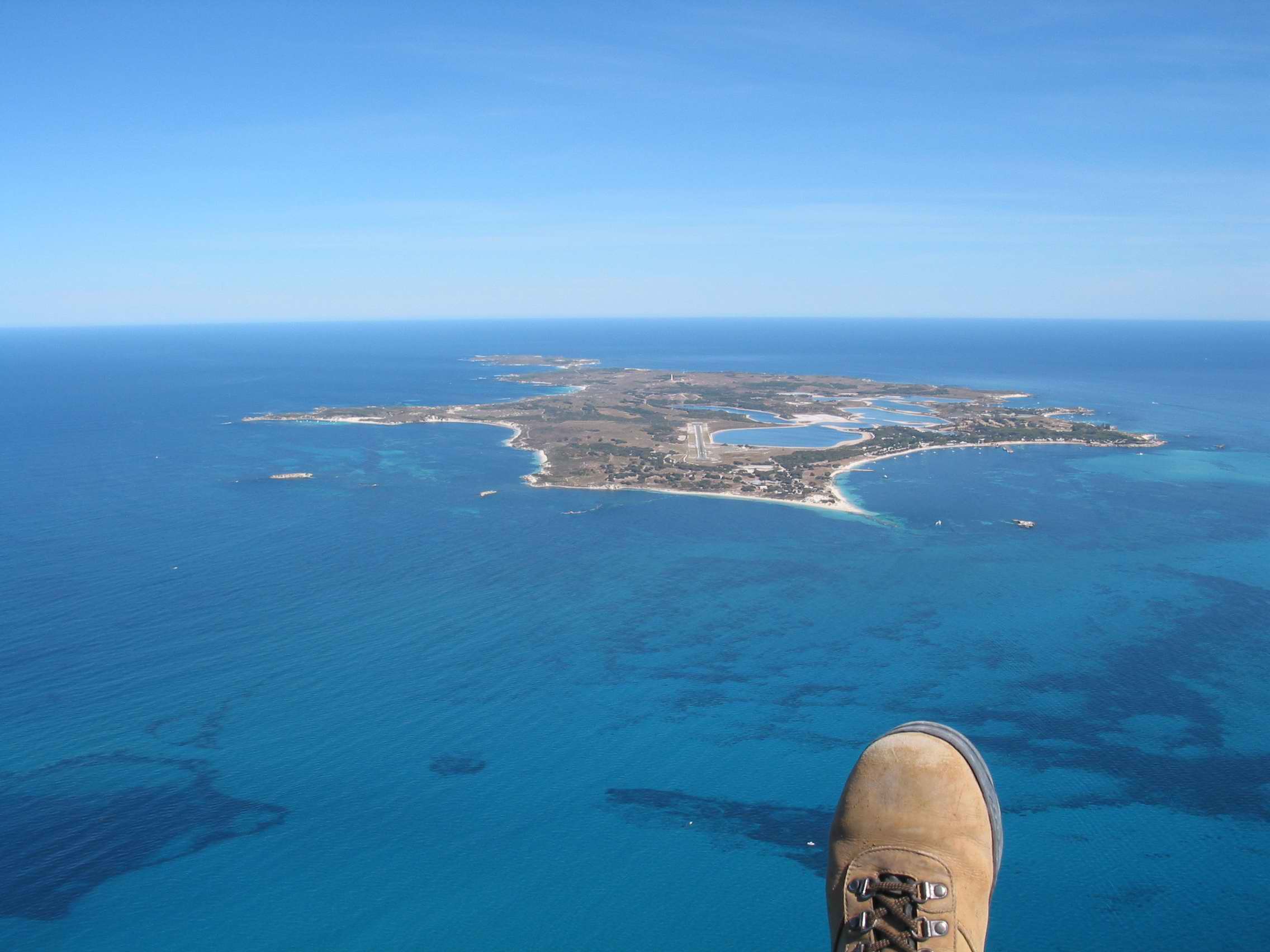 Flying to Rotto