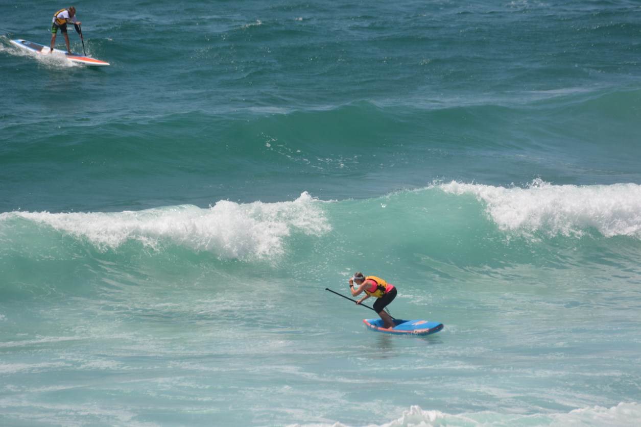 Downwind finish