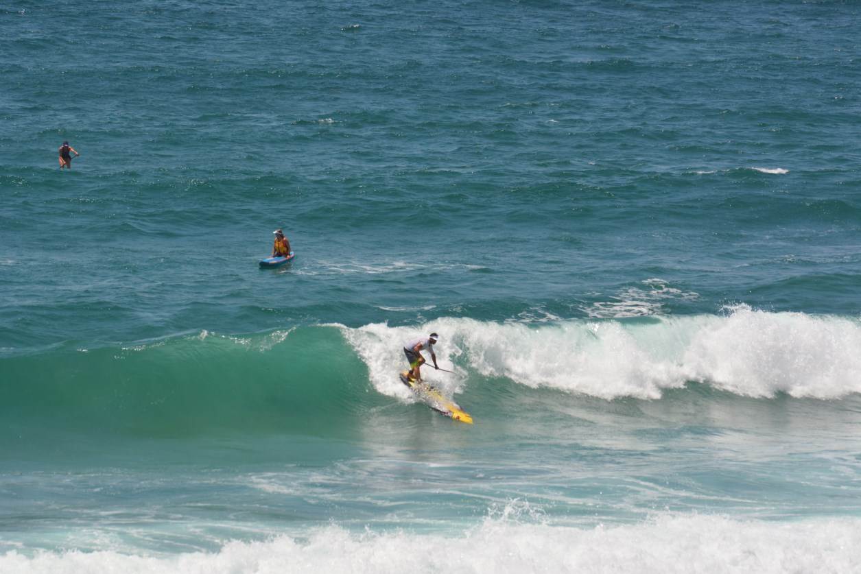 Downwind finish