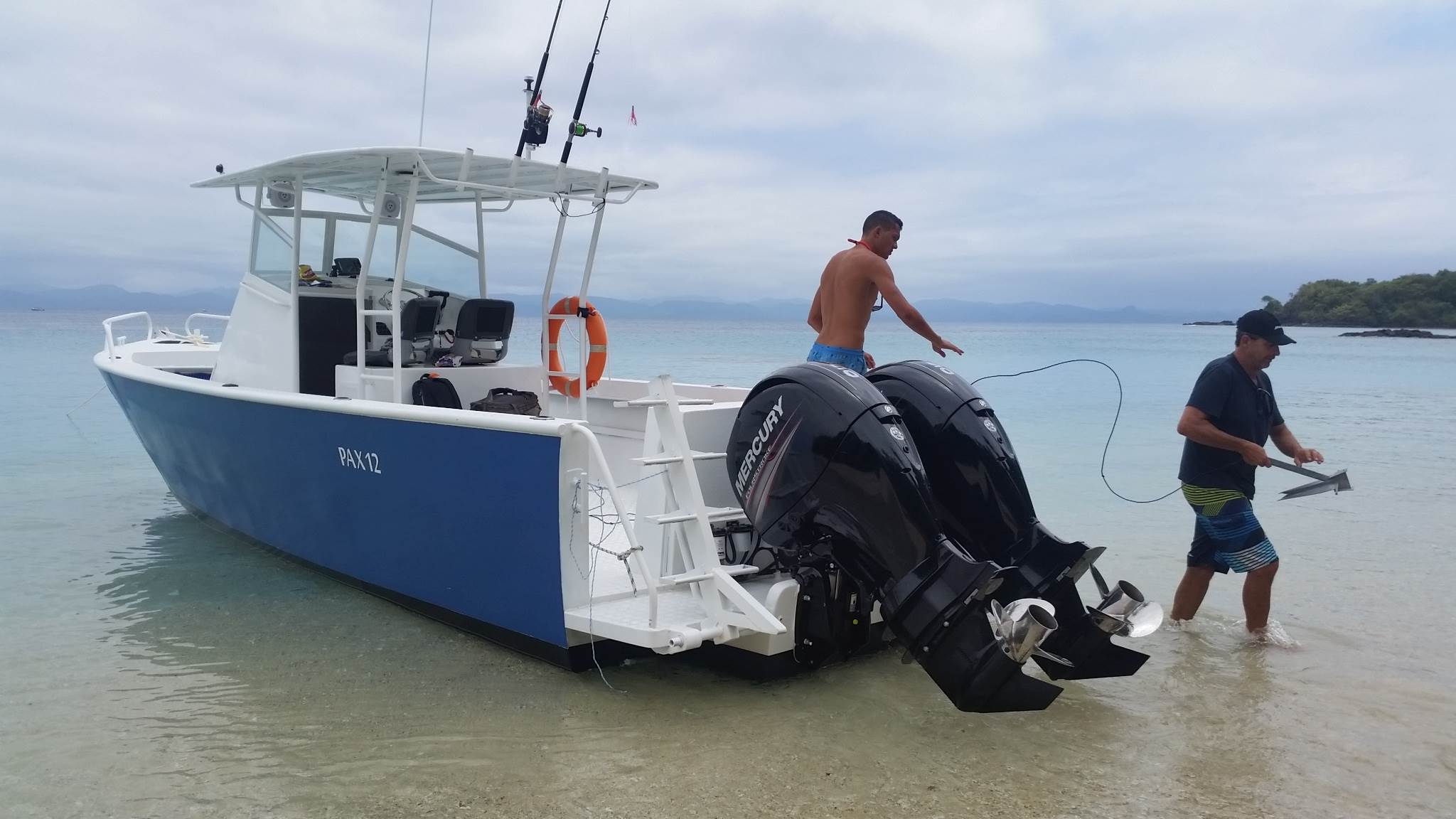 Fiji boat