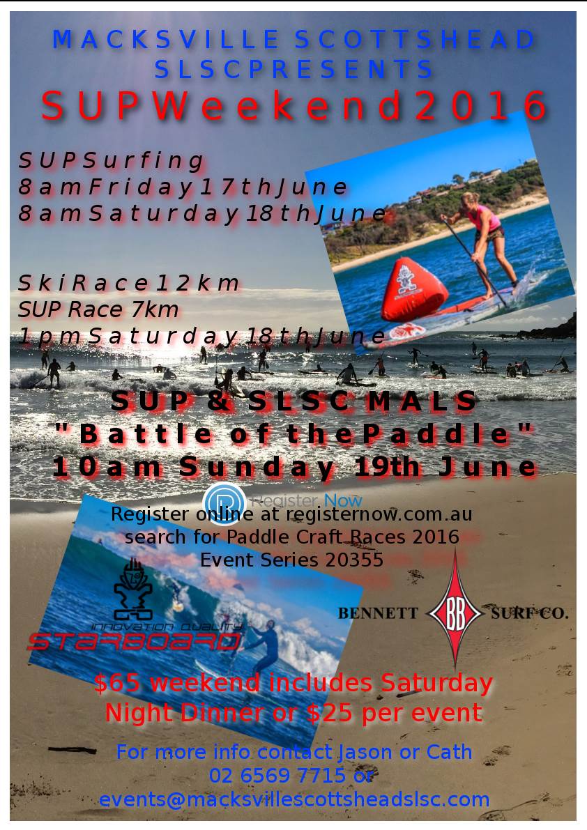 SUP Weekend 2016
