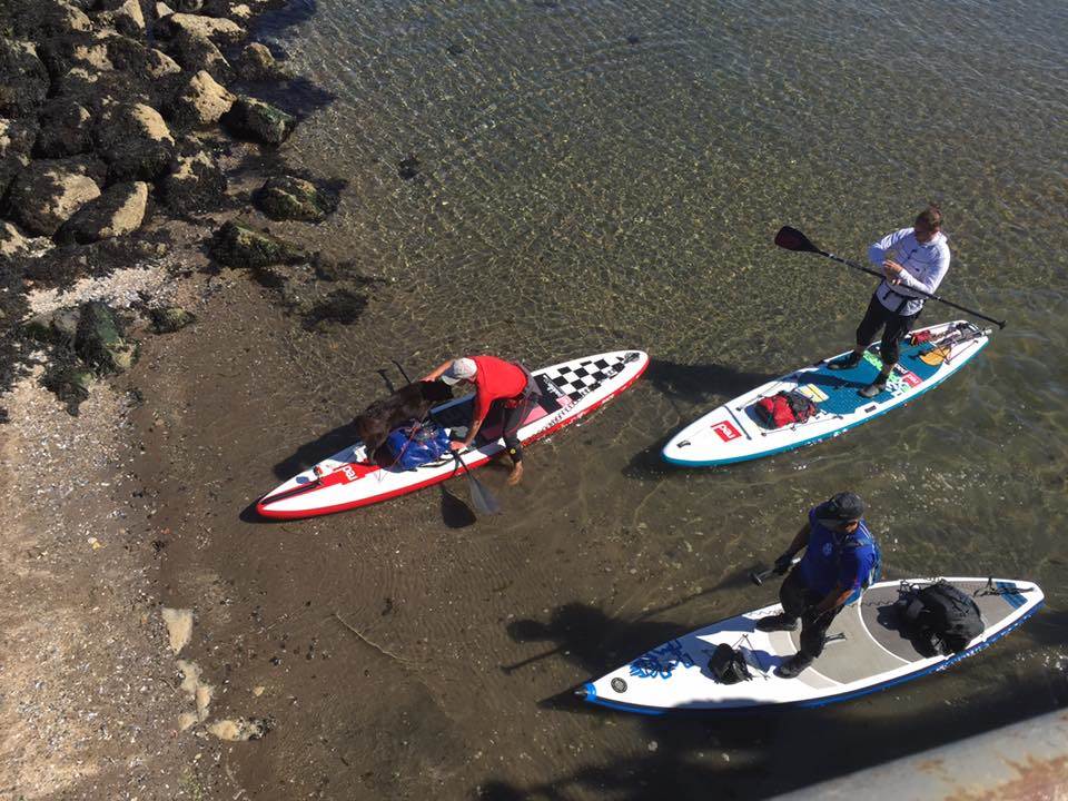 Group of three complete the trail in four days