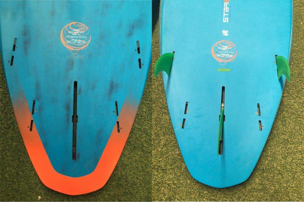 2017 8'0 x 28 Pro - Tail Comparison