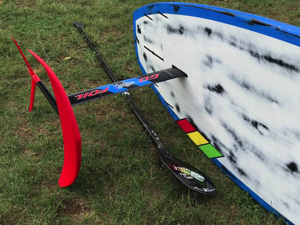 GoFoil Kai foil on SUP