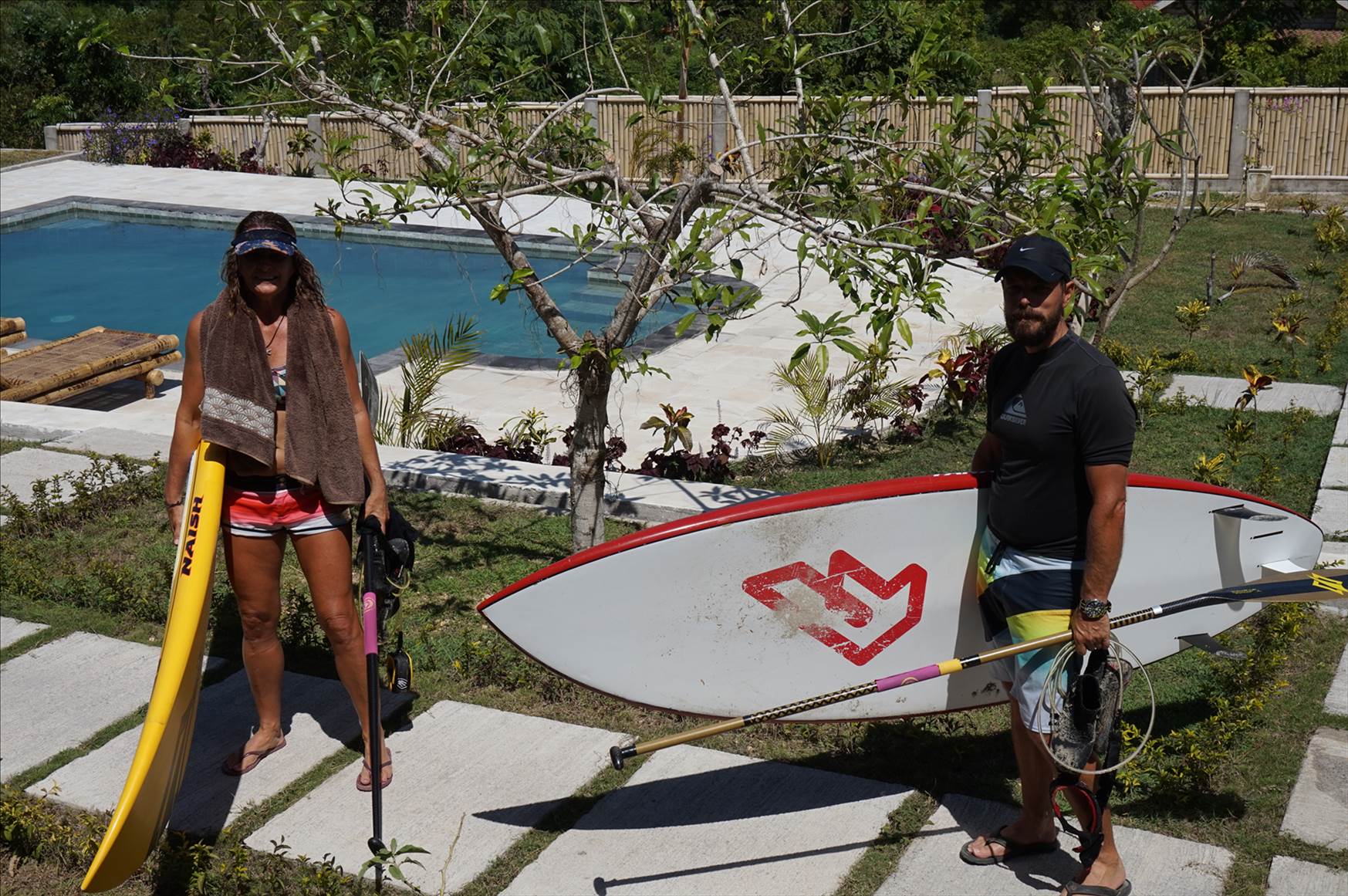 Andrew / Jayne  SUP guests at ekasfantastic.com