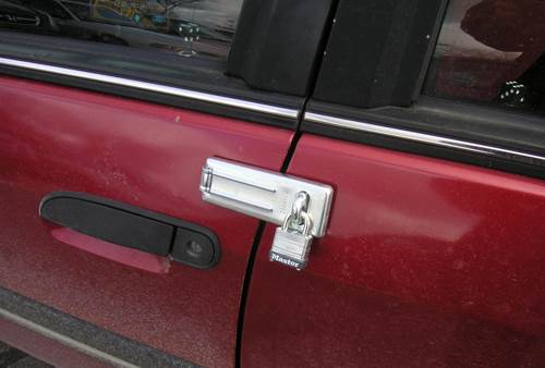 car-door-padlock-latch