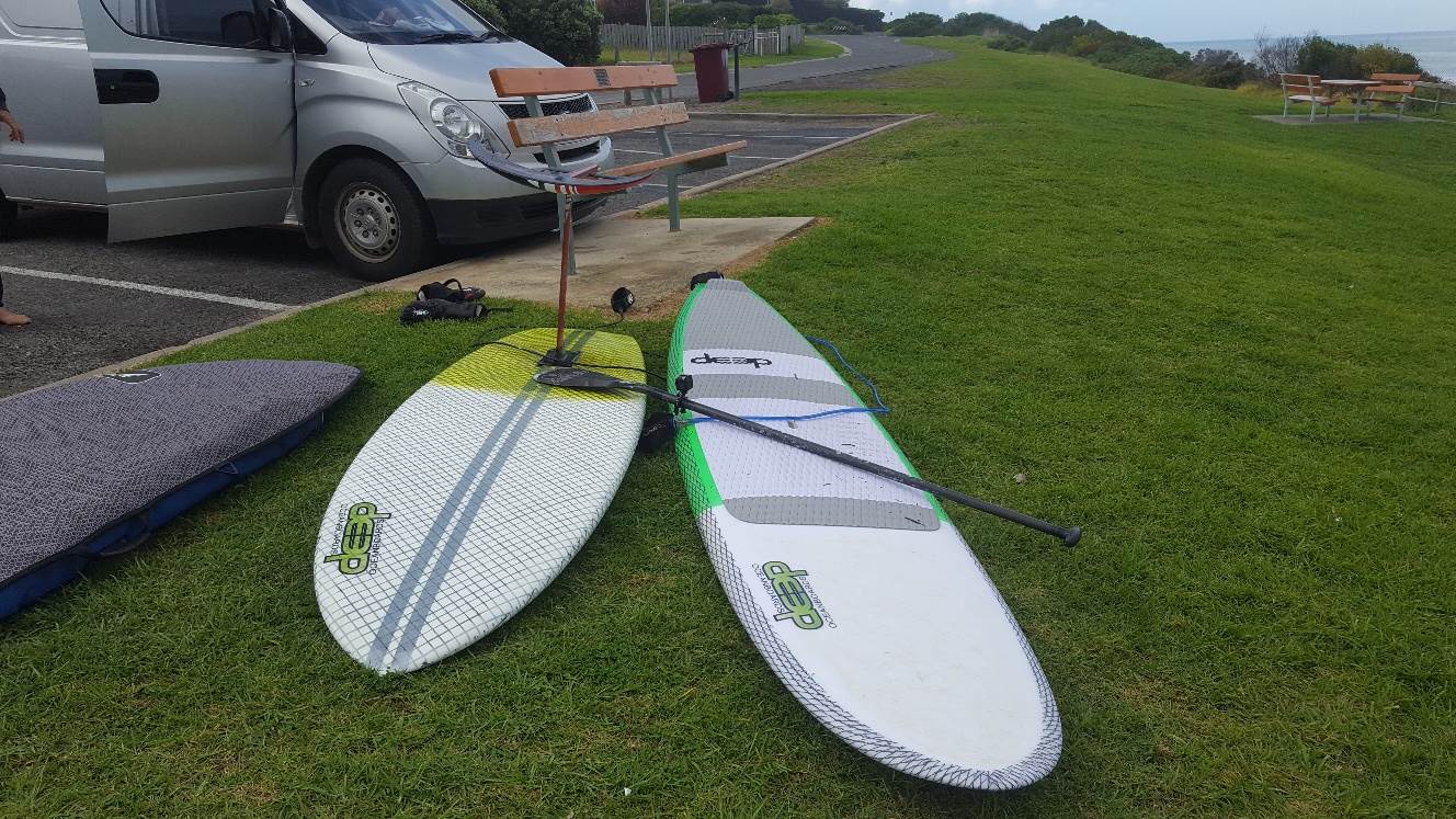 Foil setup
