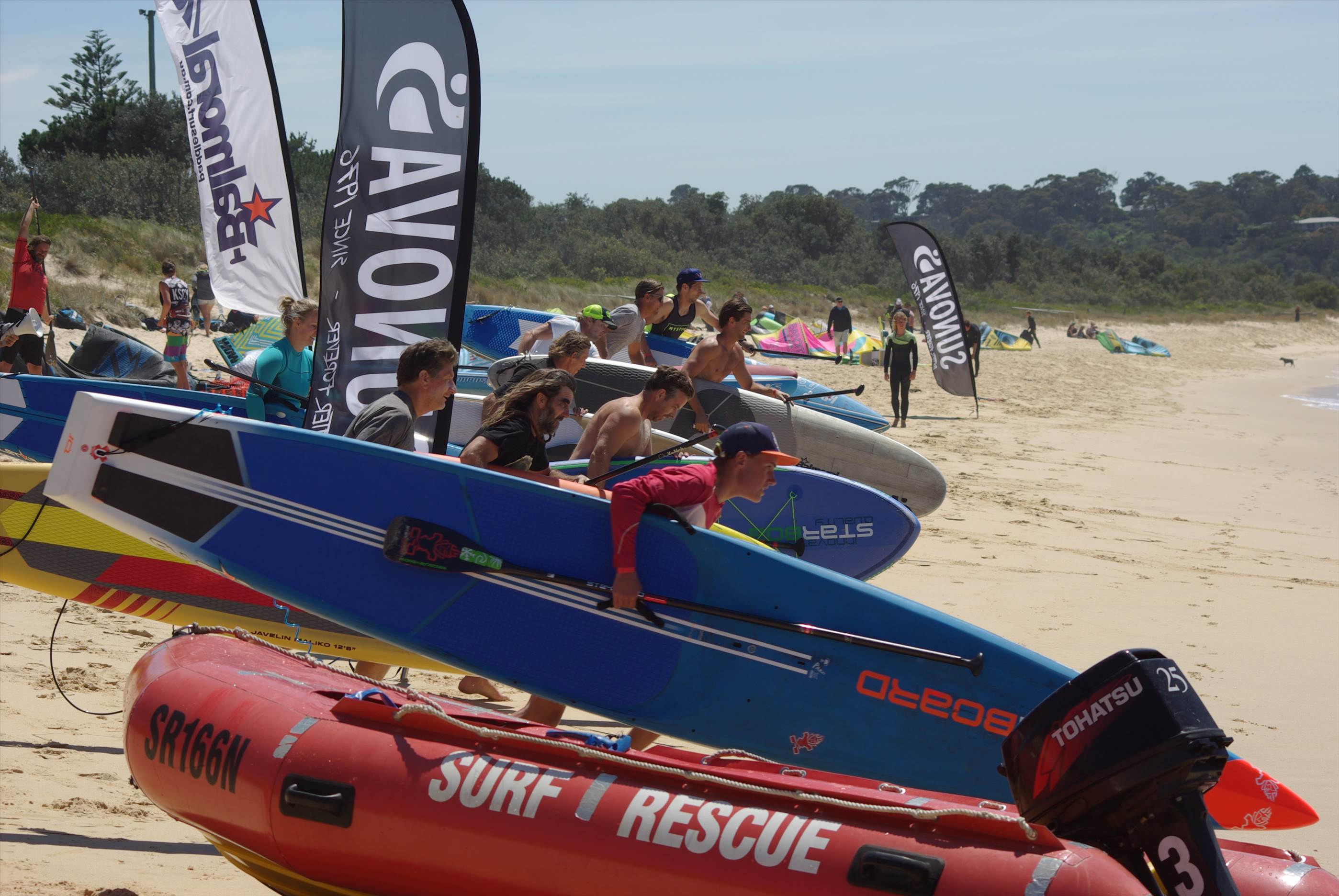 On the race line