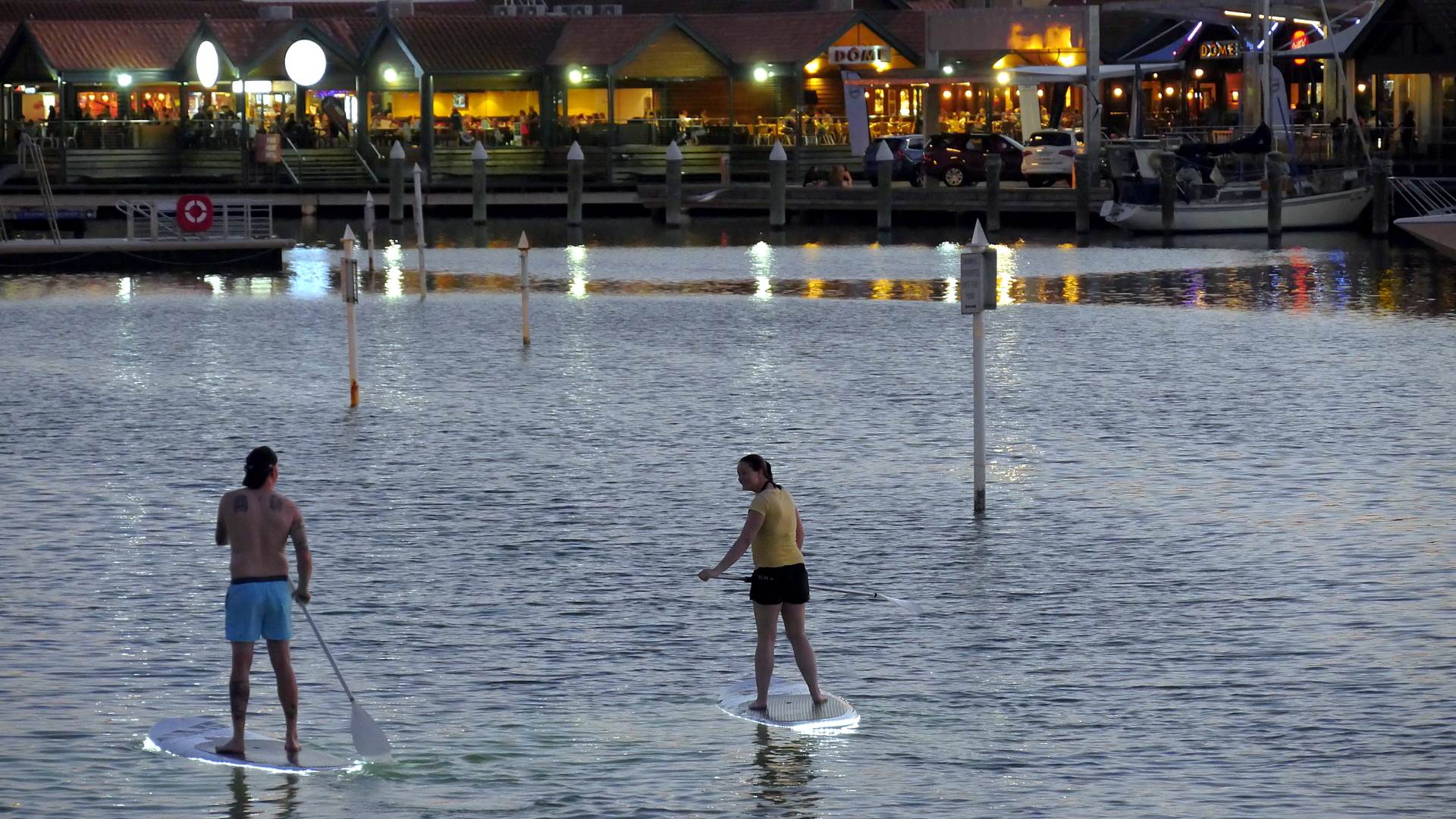SUPs with lights