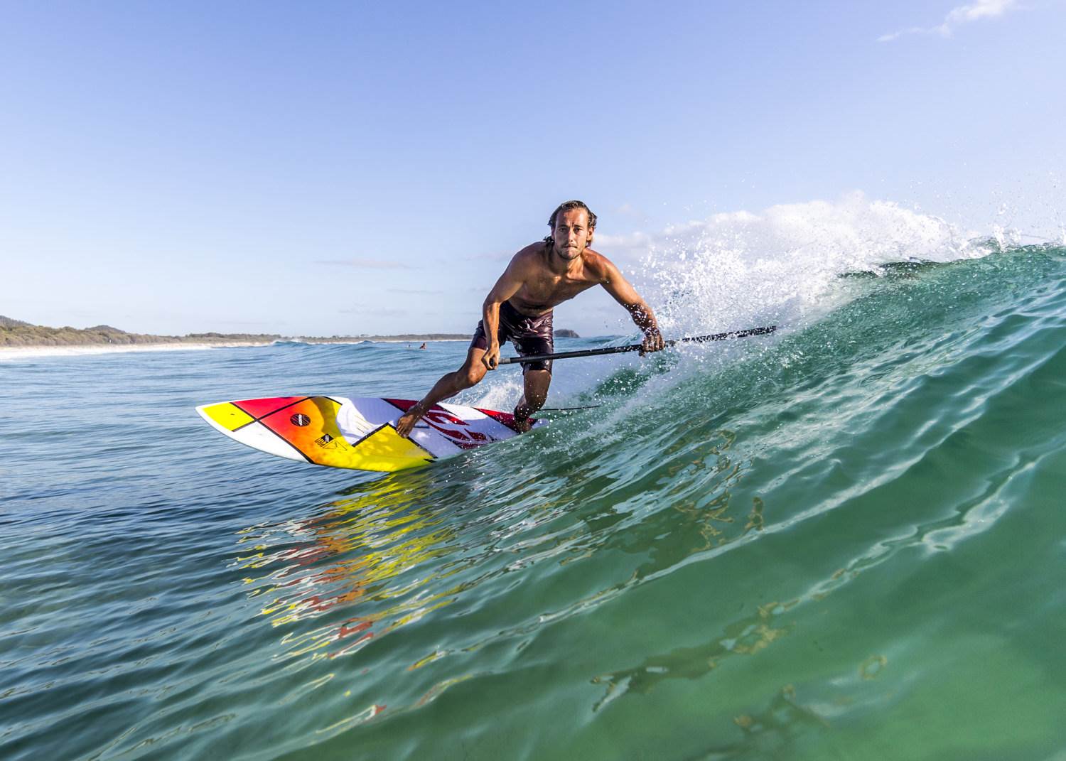 Pro rider Dimitri Georges, coming from France to show us how to ride the F-ONE Madeiro Pro 7'2''