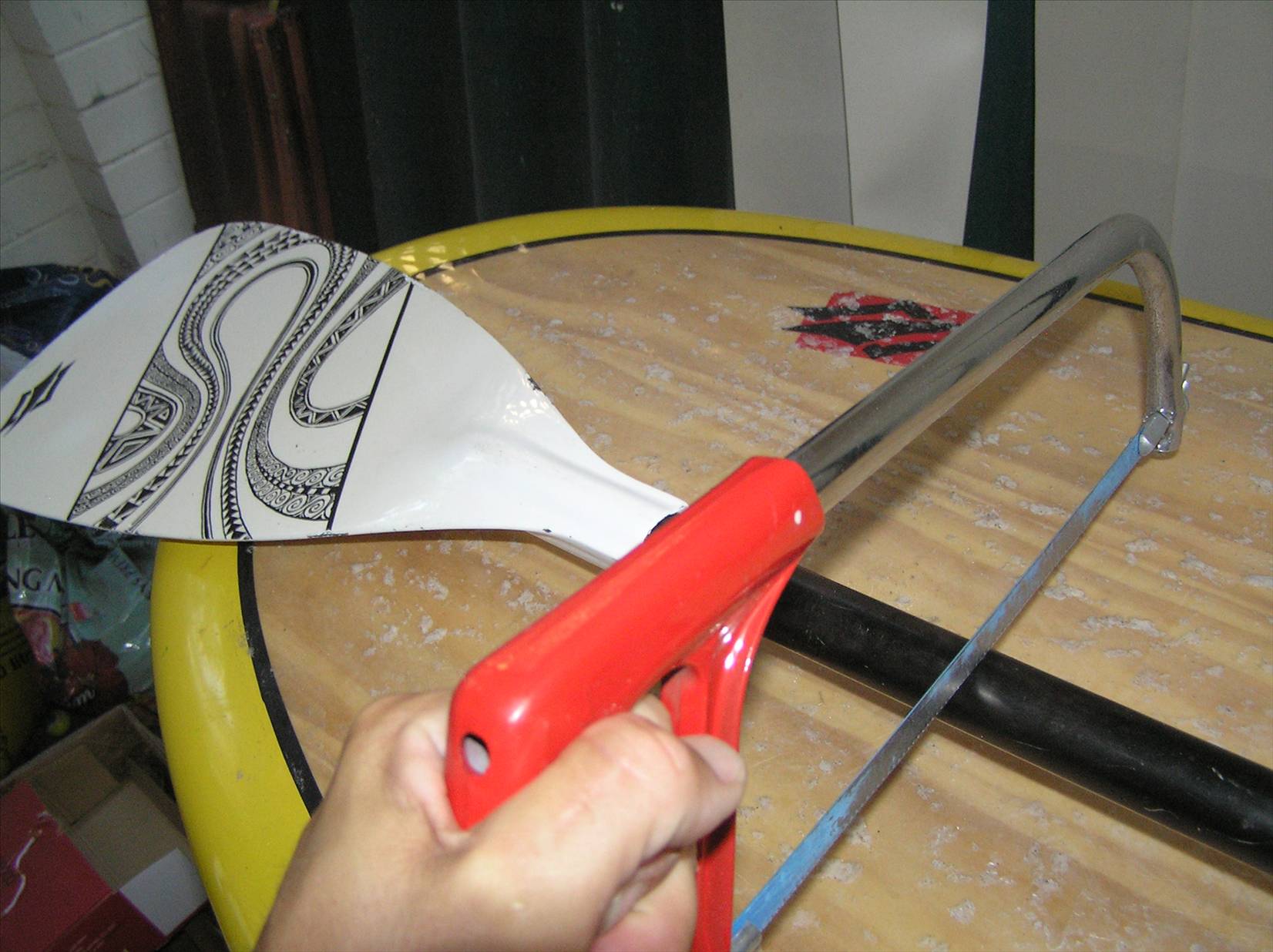 make ur own carby paddle