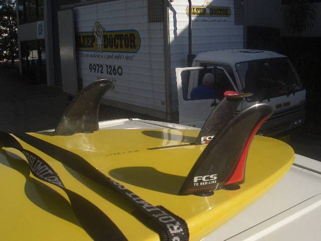 Naish 106\" fin options