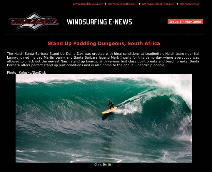 NAISH E-News, May 2008