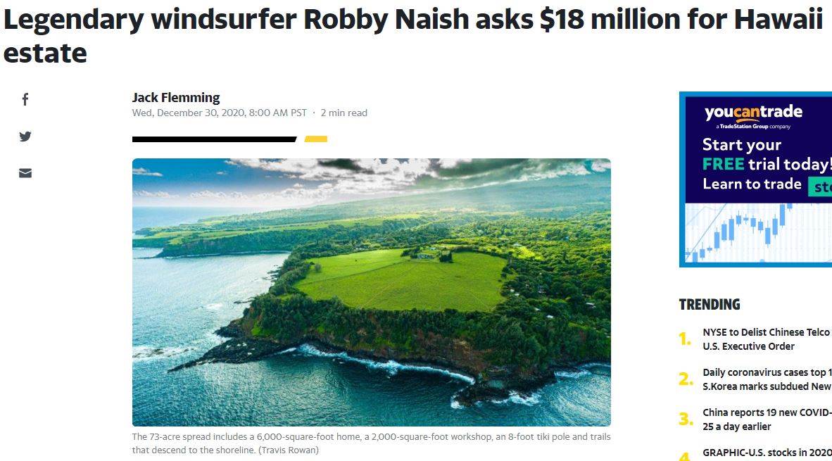 2020 Robby Naish Estate
