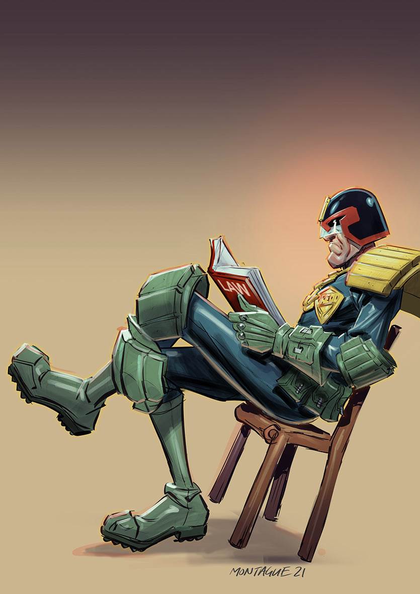 dredd armour