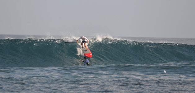 Maldives big drop
