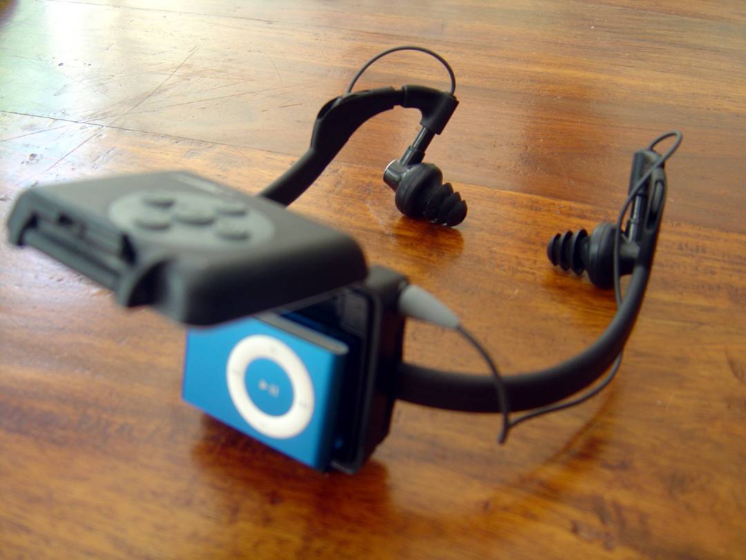 Waterproof Ipod Headphones.