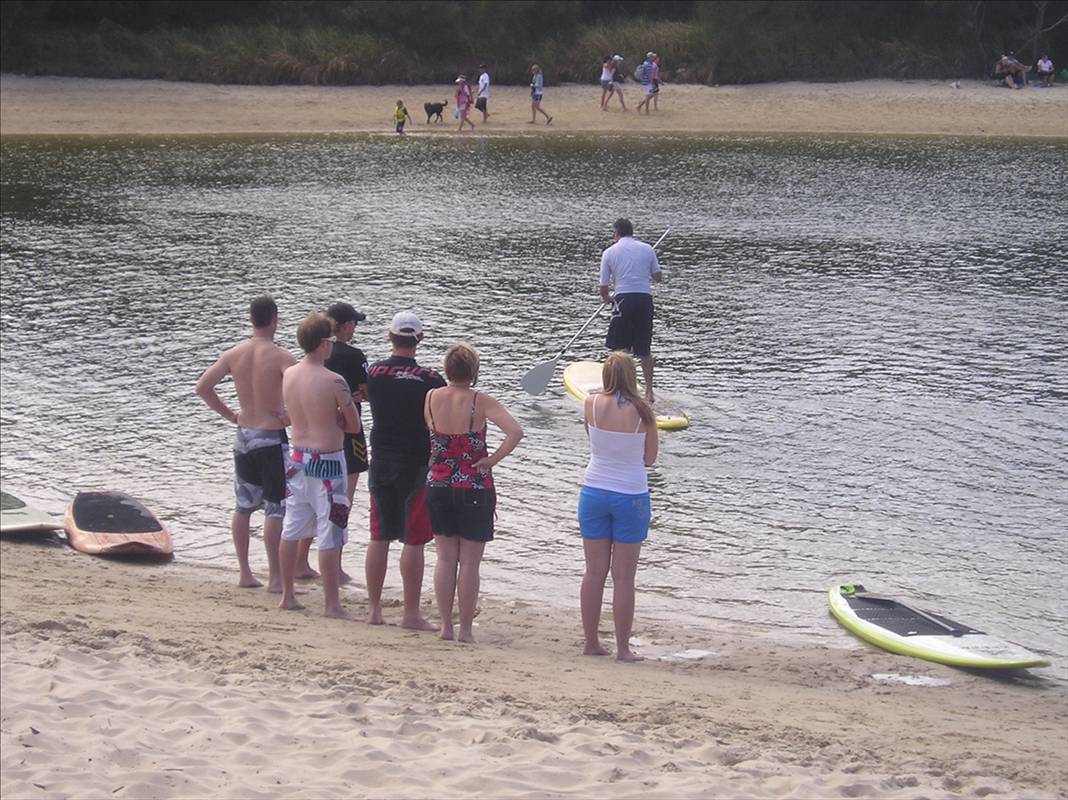 The crowd