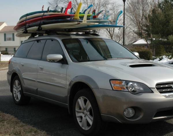surfboards on 4wd