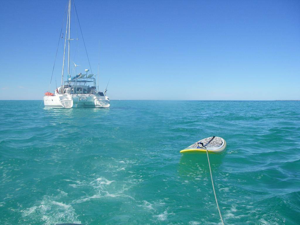 How to tow a SUP