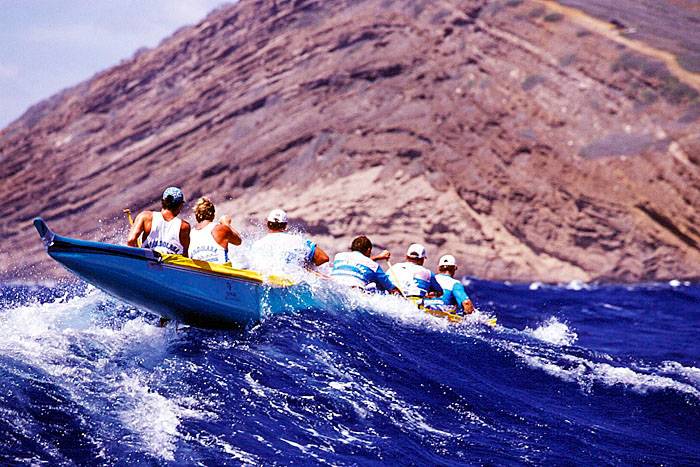 Molokai to Oahu Outrigger Race 2000