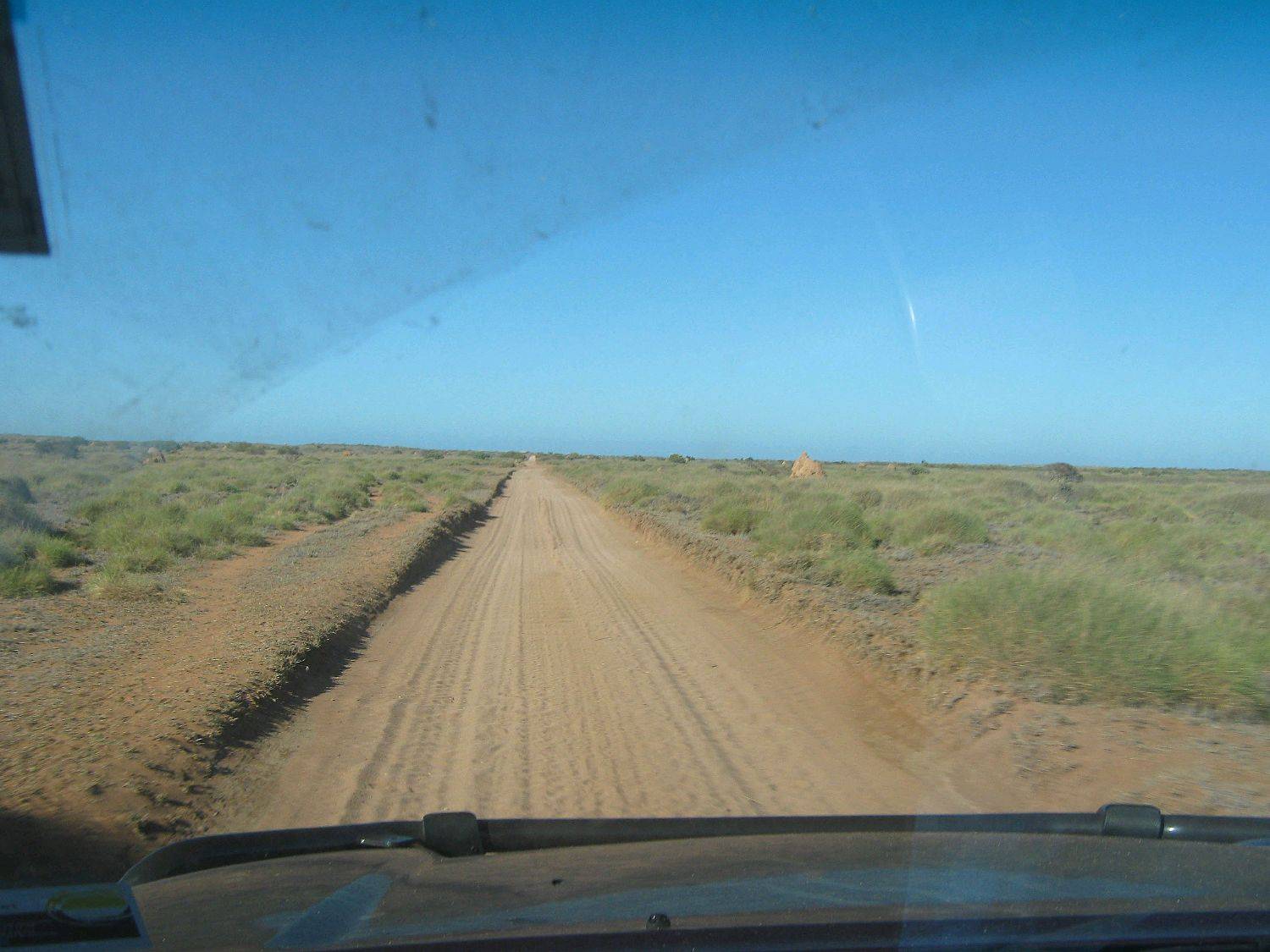the road in