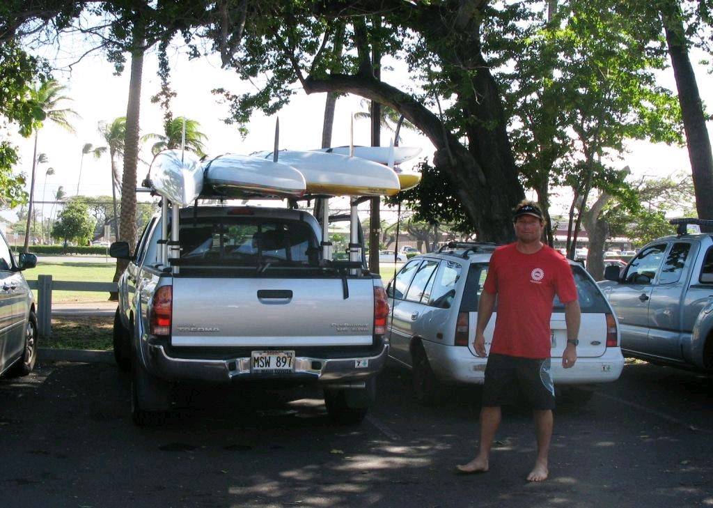 Dave and loaded truck