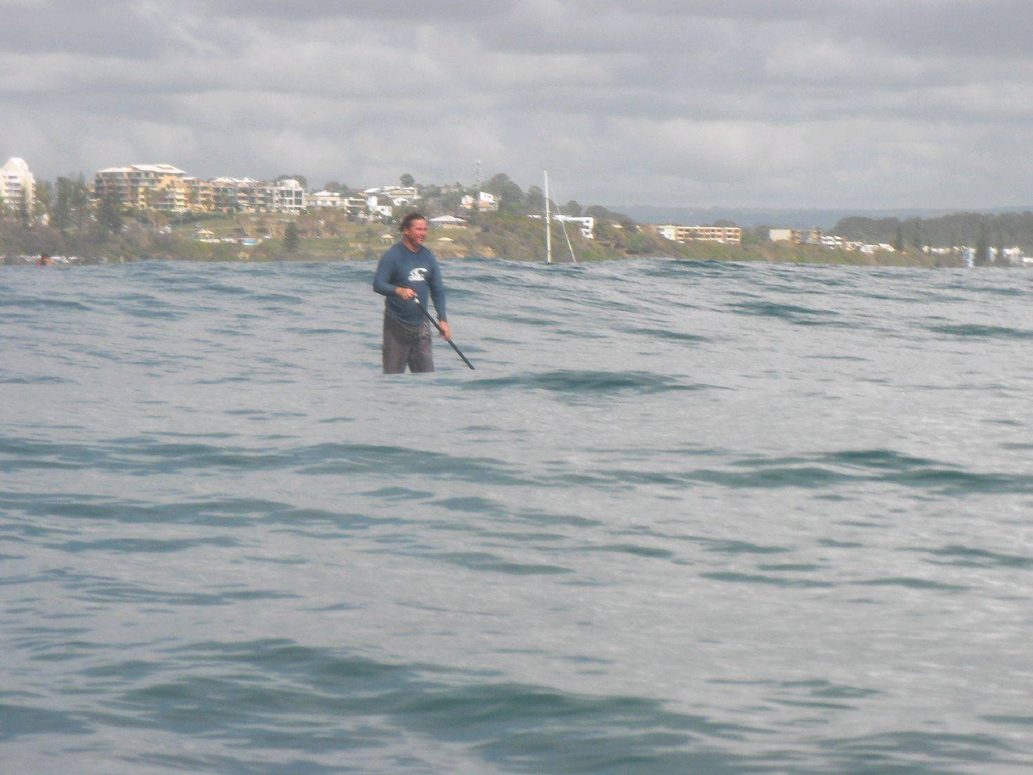 Scott enjoying the weekend swell Feb 2010