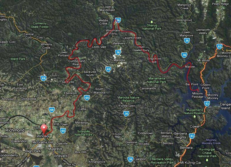 Hawkesbury Map