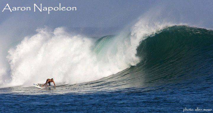 AARON LAYING IT DOWN