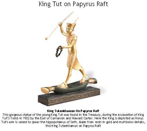 King Tut on SUP