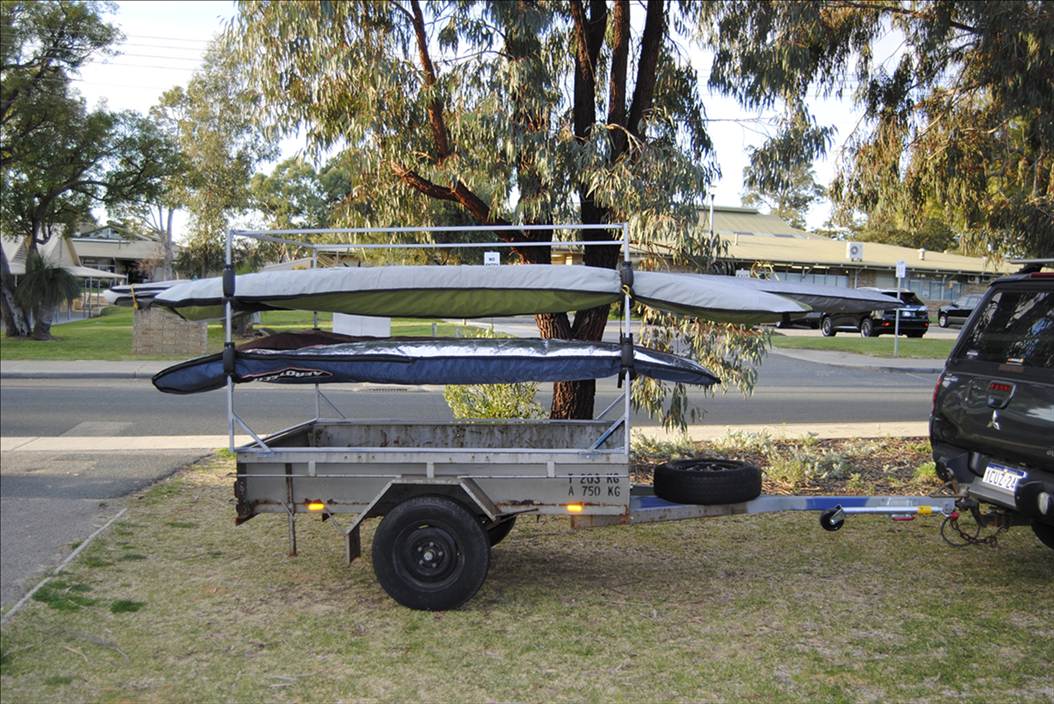 Downwind trailer