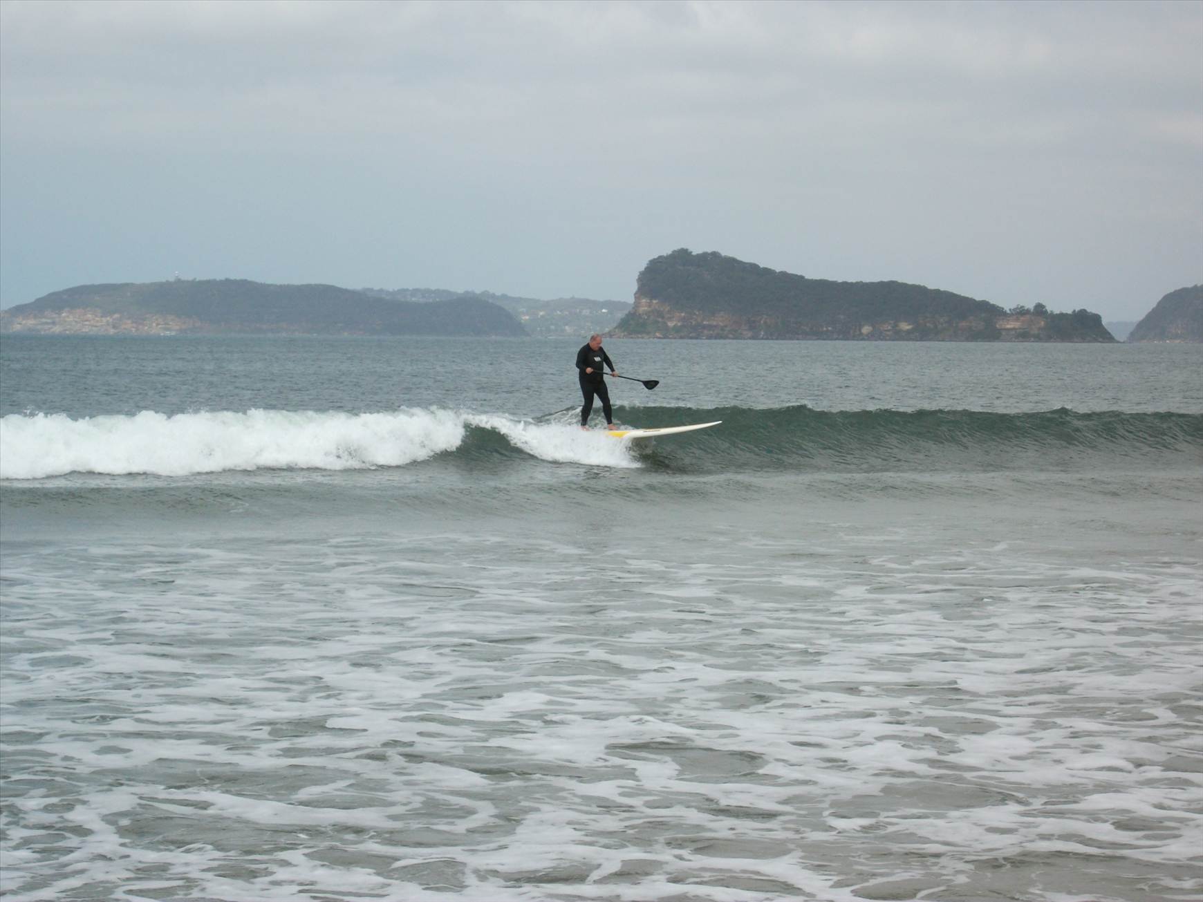 Yes I'm big and these waves are small
