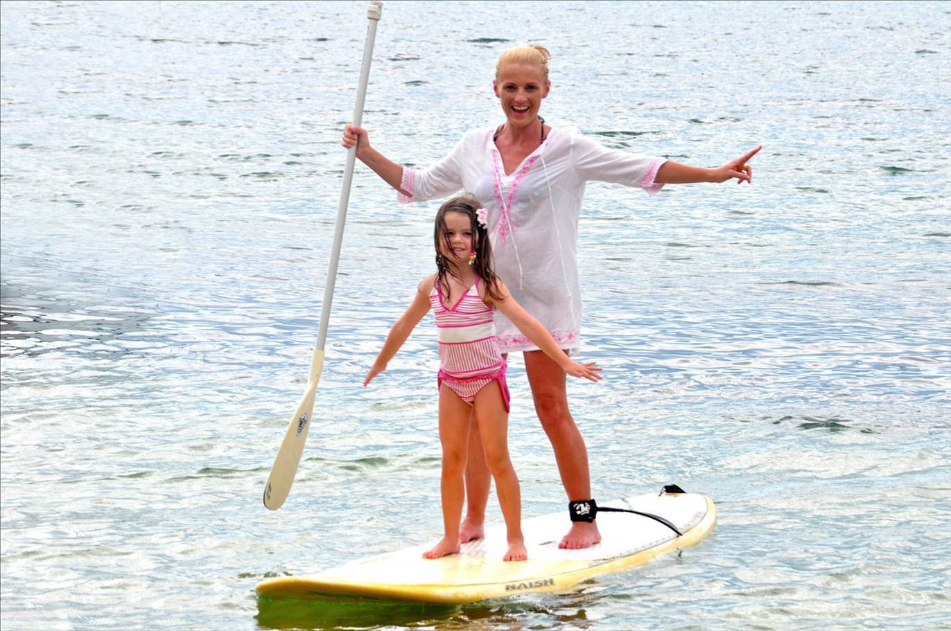 Look mum no hands!