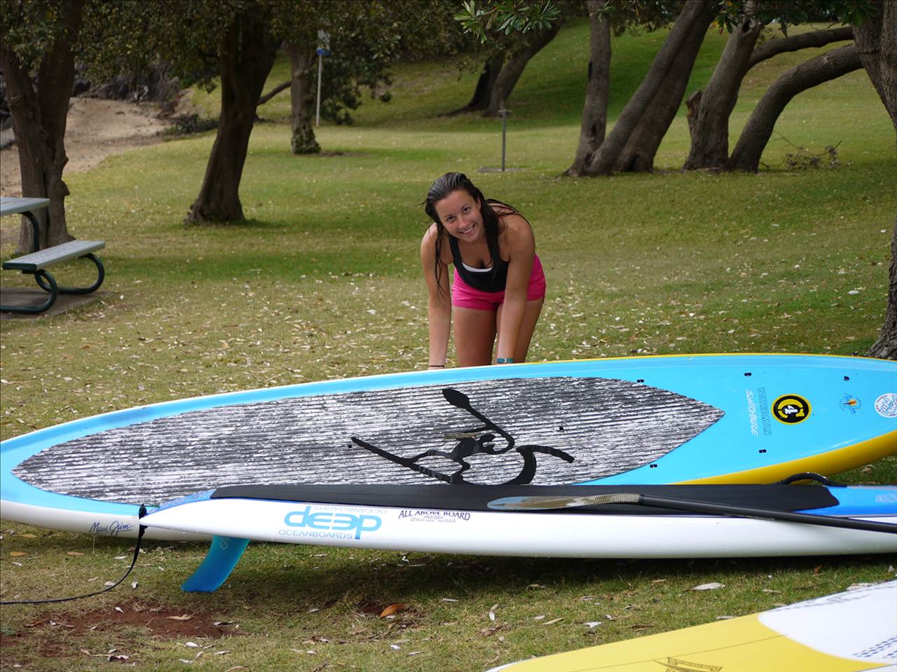 Byron Bay's Standup Tour owner, Elyse