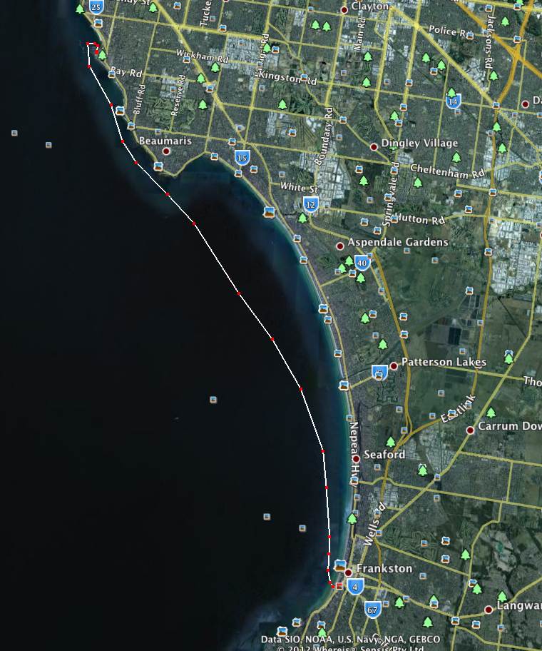 Frankston to Sandy