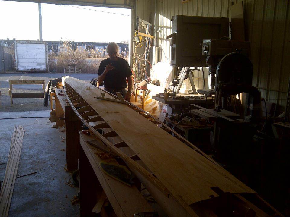 20ft Speedboard starts to take shape