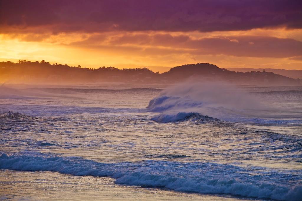 Big swell at Kirra