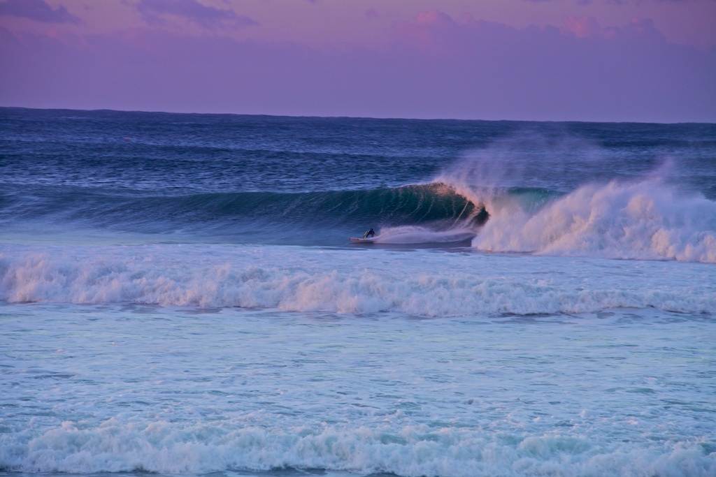 Big swell at Kirra