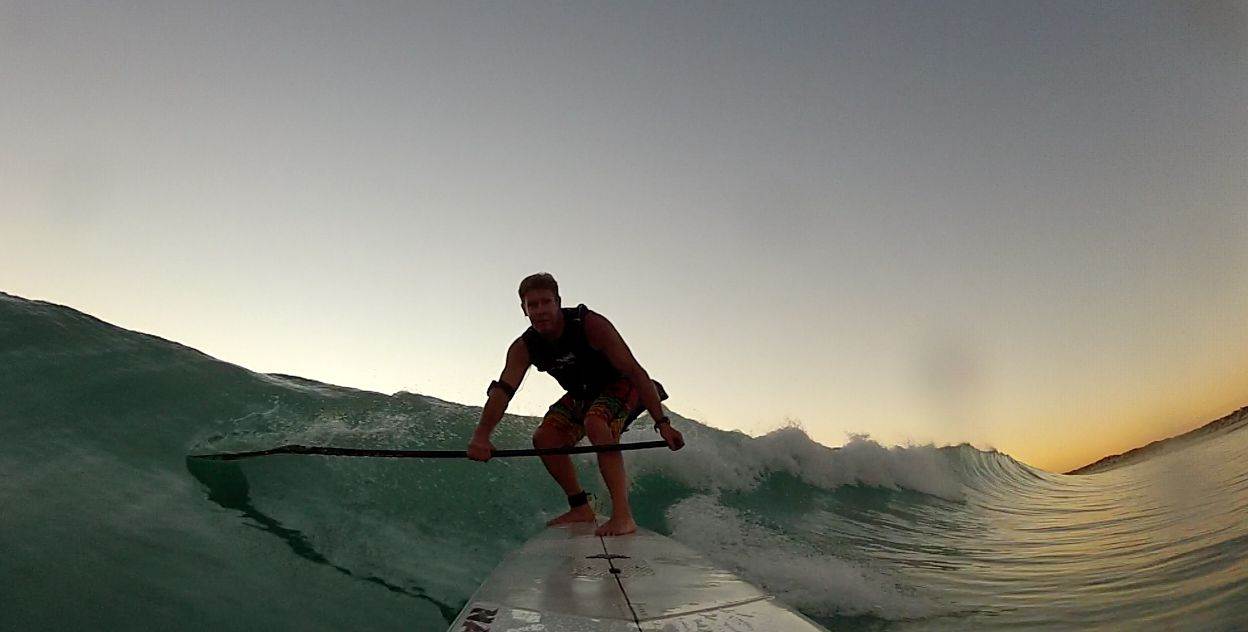 Surfing the wave in