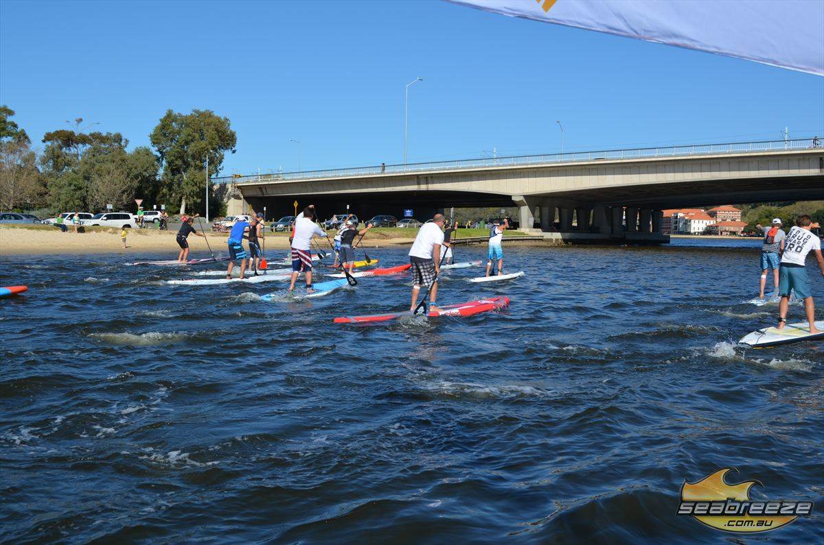 SUPWA Stand Up Paddle Borad Bridge To Bank Race