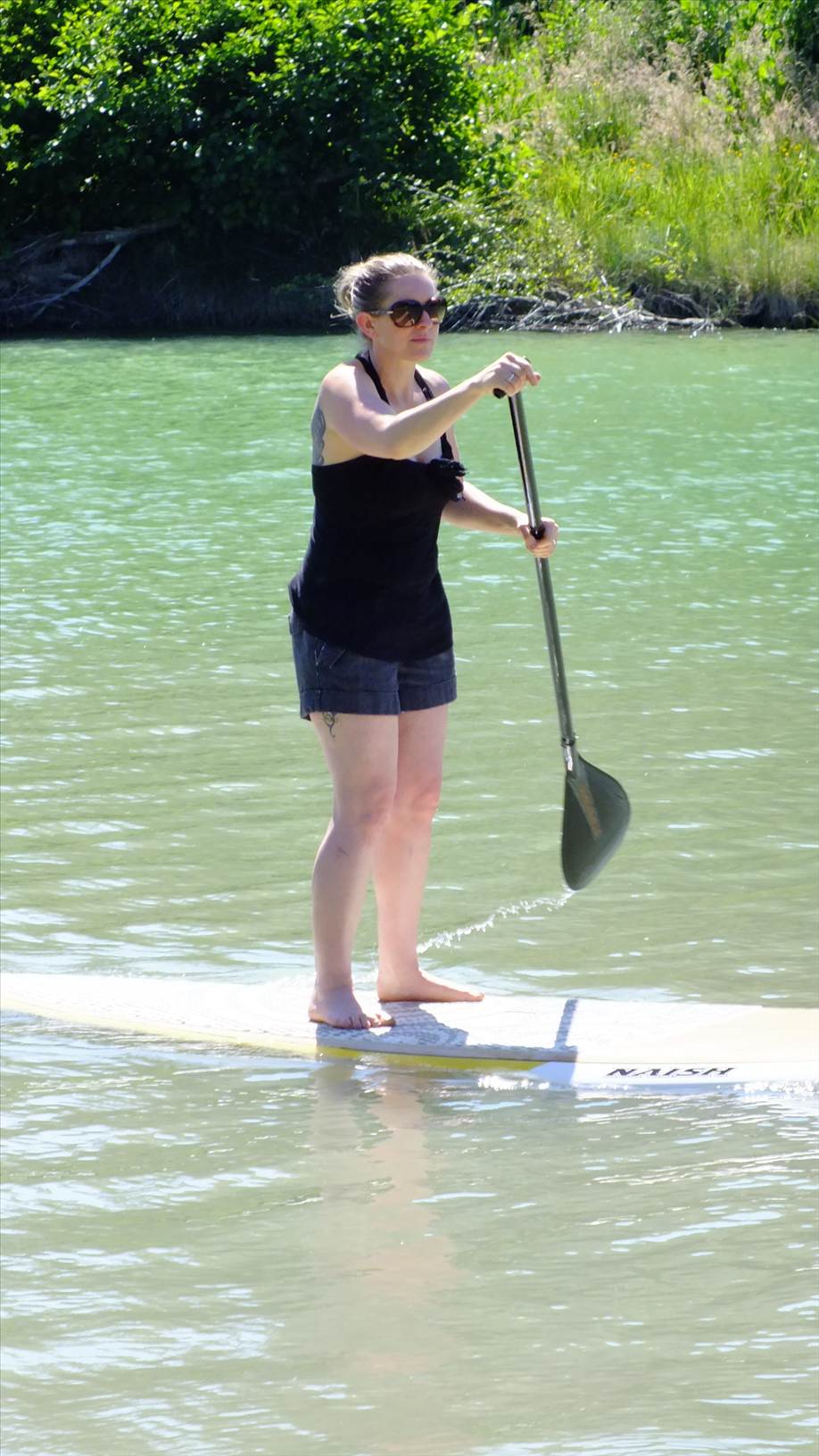 Family fun on the river