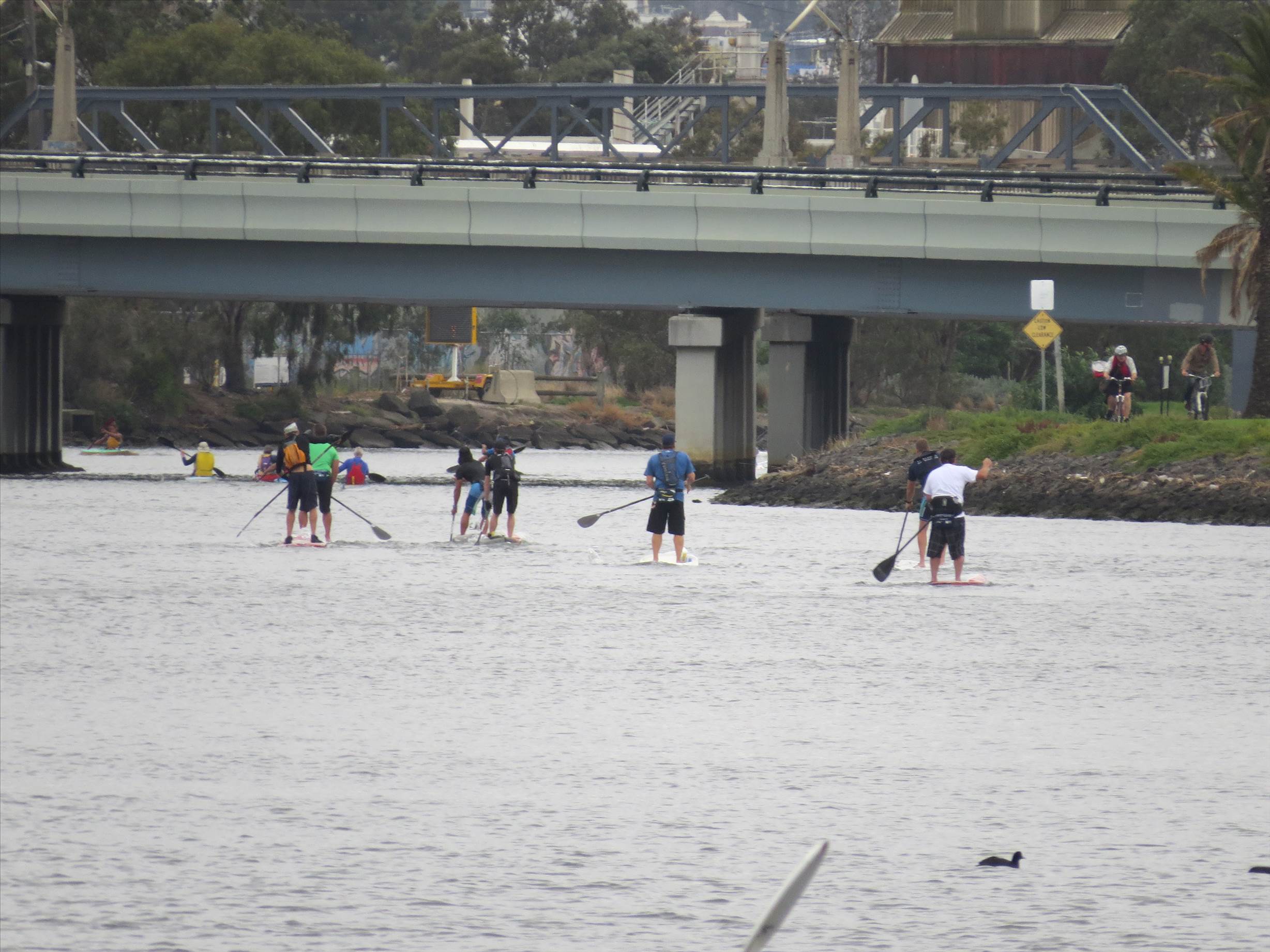 8 sup in River races.