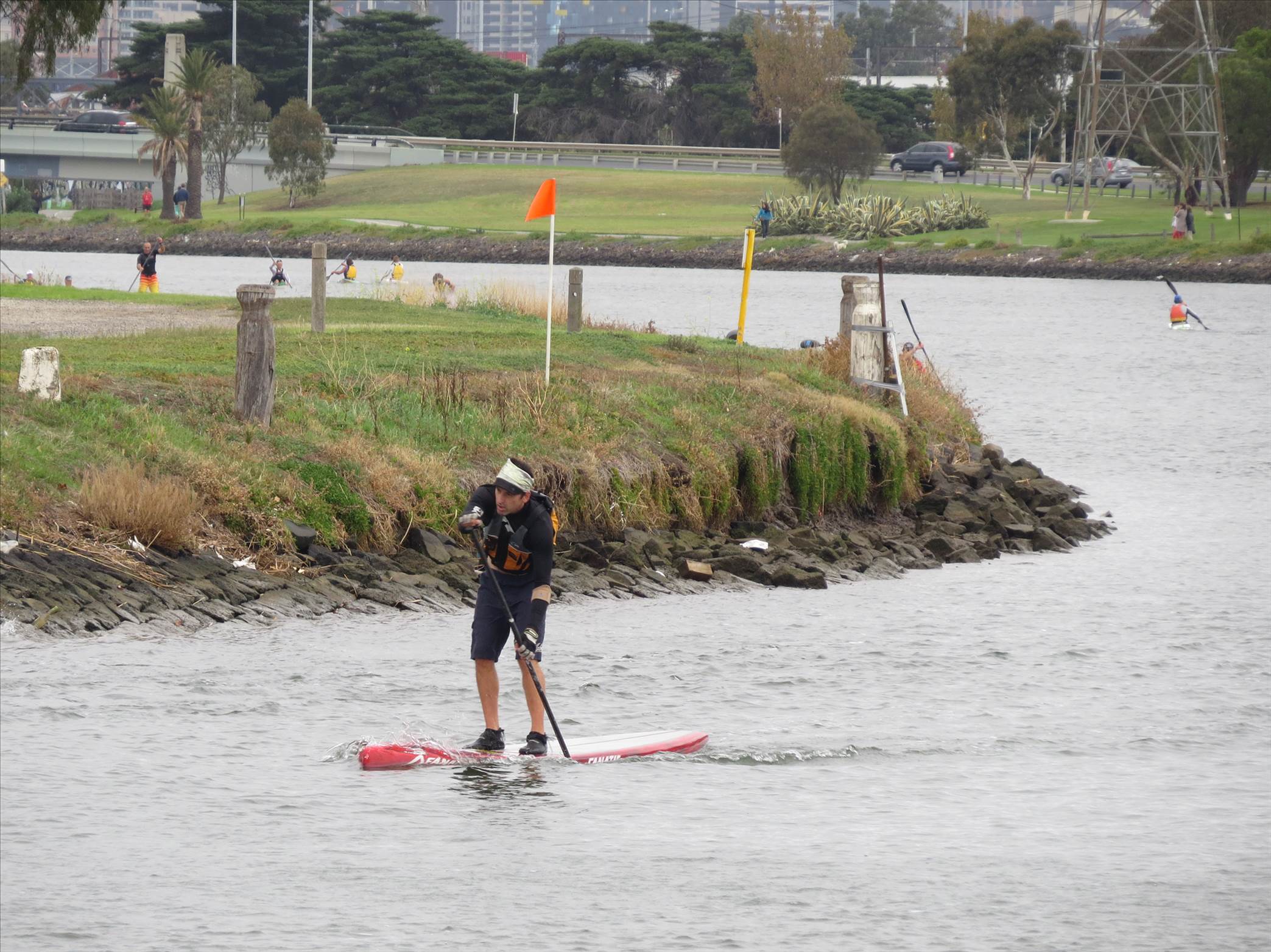 8 sup in River races.
