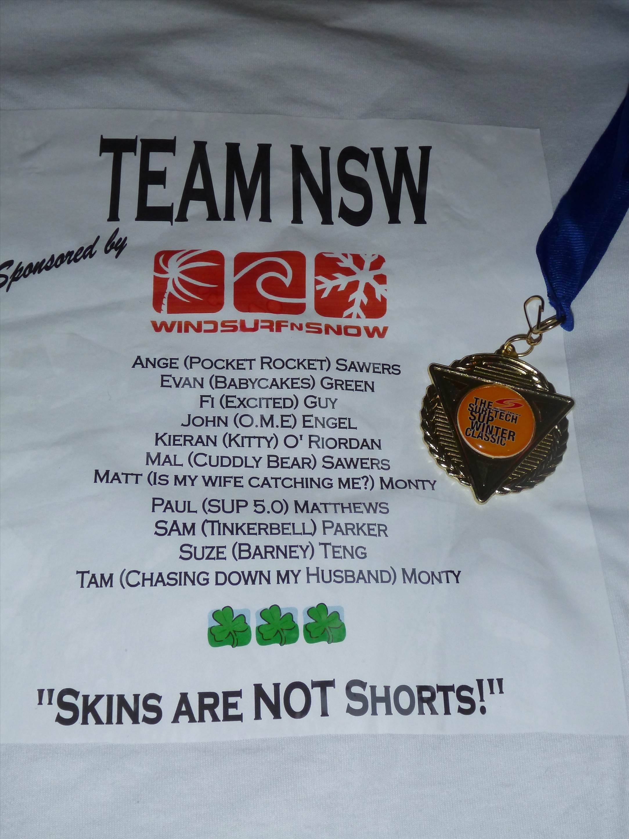 Just a few shots of the NSW crew