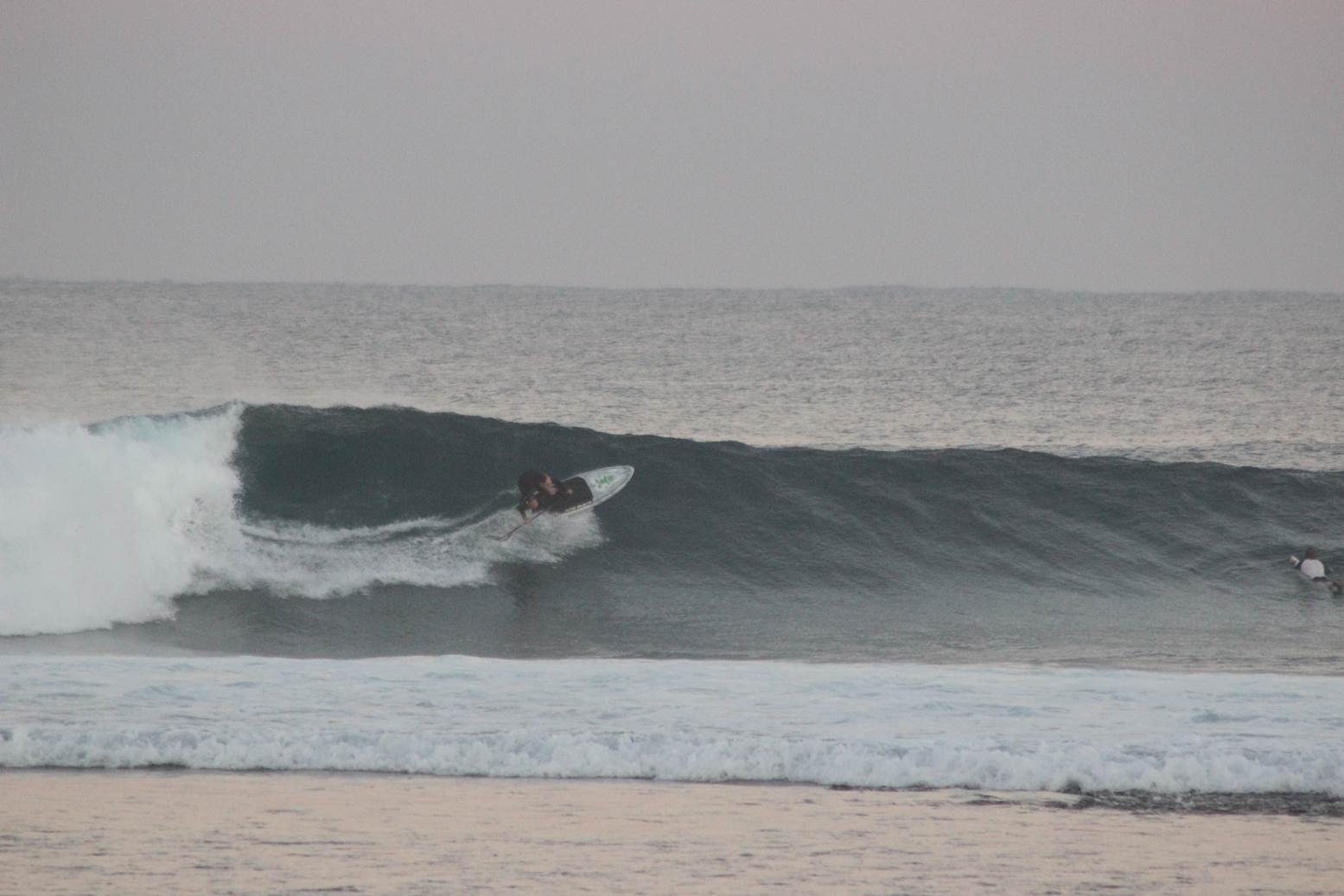 Ian on his 8ft Carbon Pro 2013