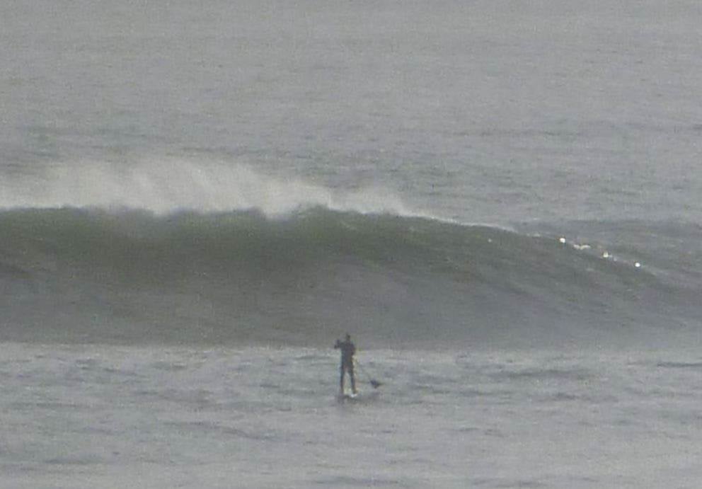 Abe heading to the Outer Bar