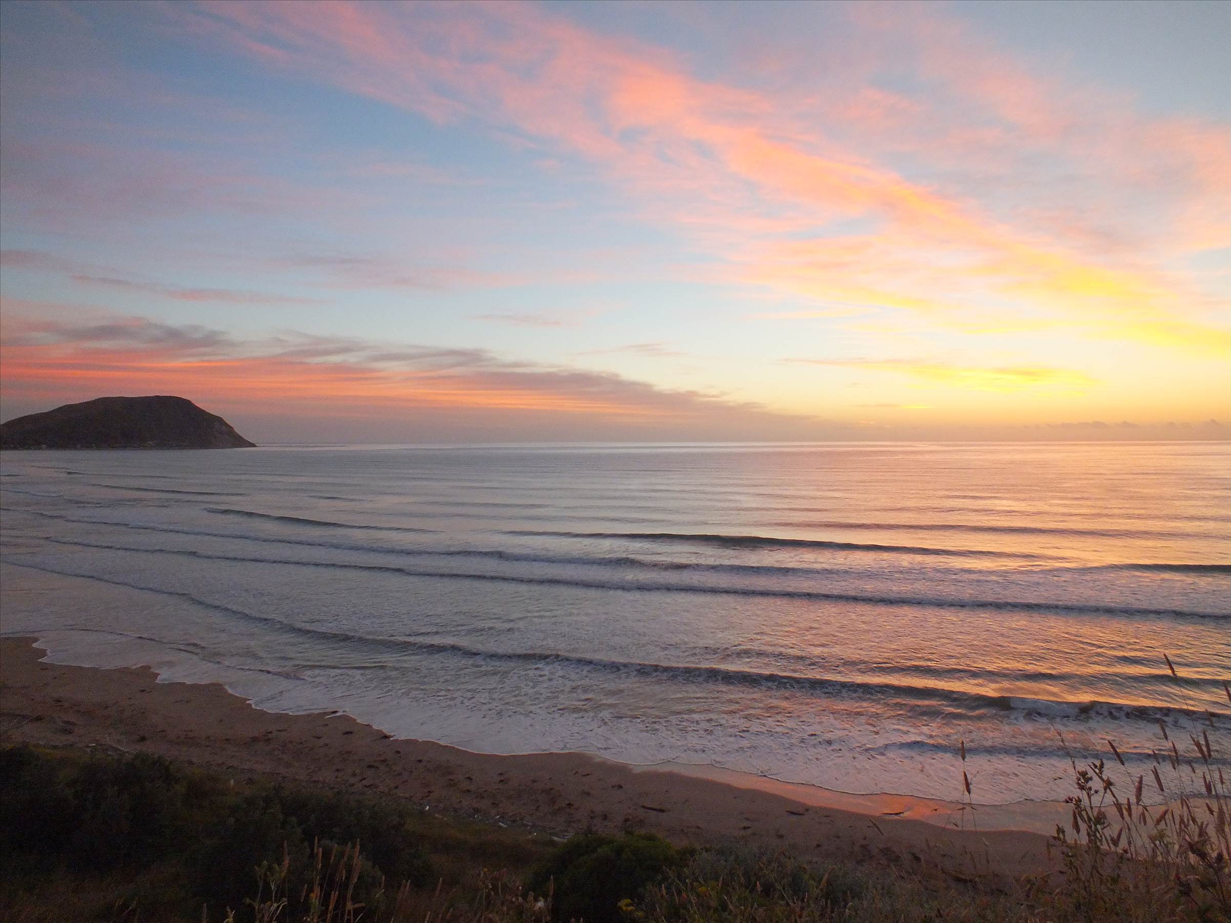 First sunrise