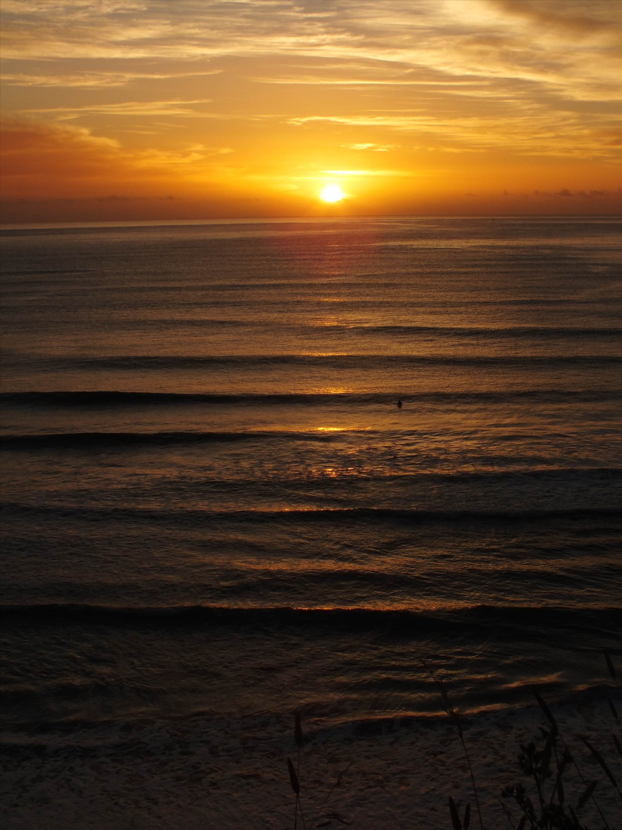 First sunrise
